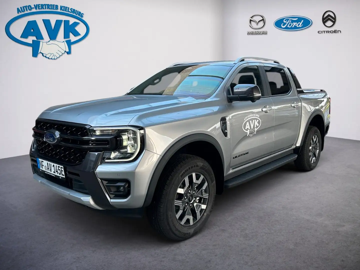Ford Ranger Plug-in-Hybrid Wildtrak mit AHK Silber - 2