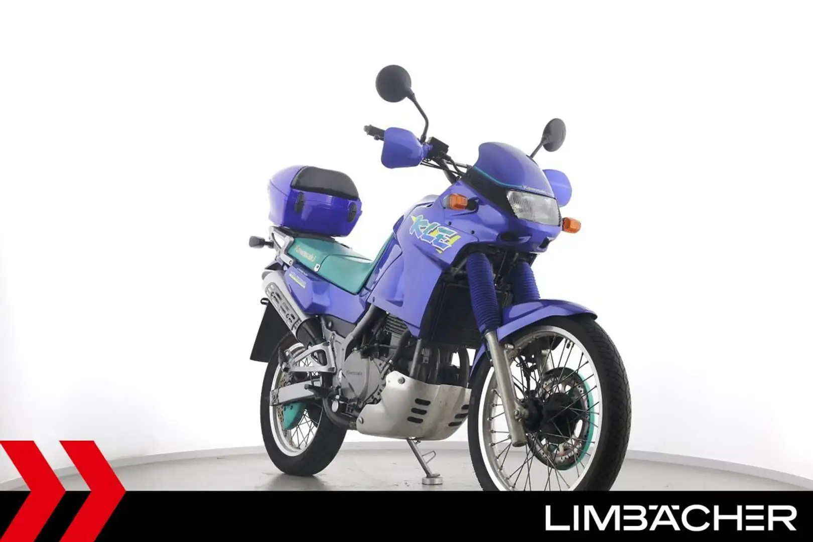 Kawasaki KLE 500 TOPCASE Bleu - 2