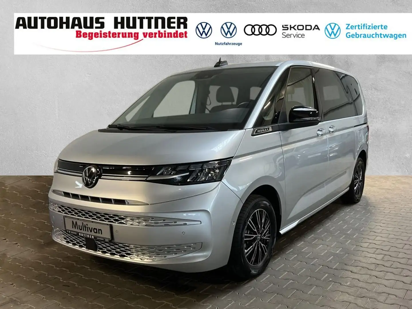 Volkswagen T7 Multivan LIFE 2.0 TDI DSG NAV LED AHK STANDHEIZ Silber - 1
