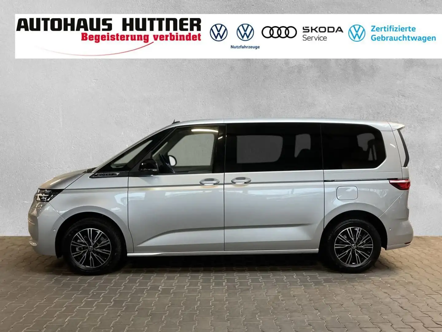 Volkswagen T7 Multivan LIFE 2.0 TDI DSG NAV LED AHK STANDHEIZ Silber - 2