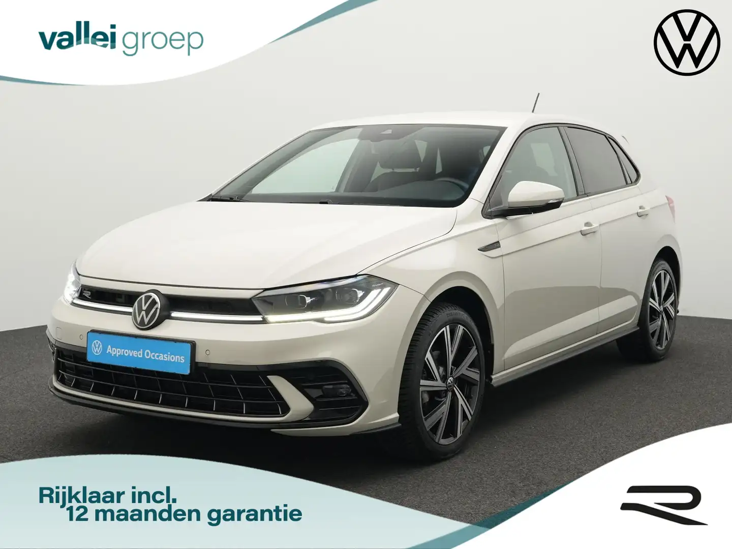 Volkswagen Polo 1.0 TSI 95 pk DSG R-Line Business | IQ Light | Nav Grigio - 1