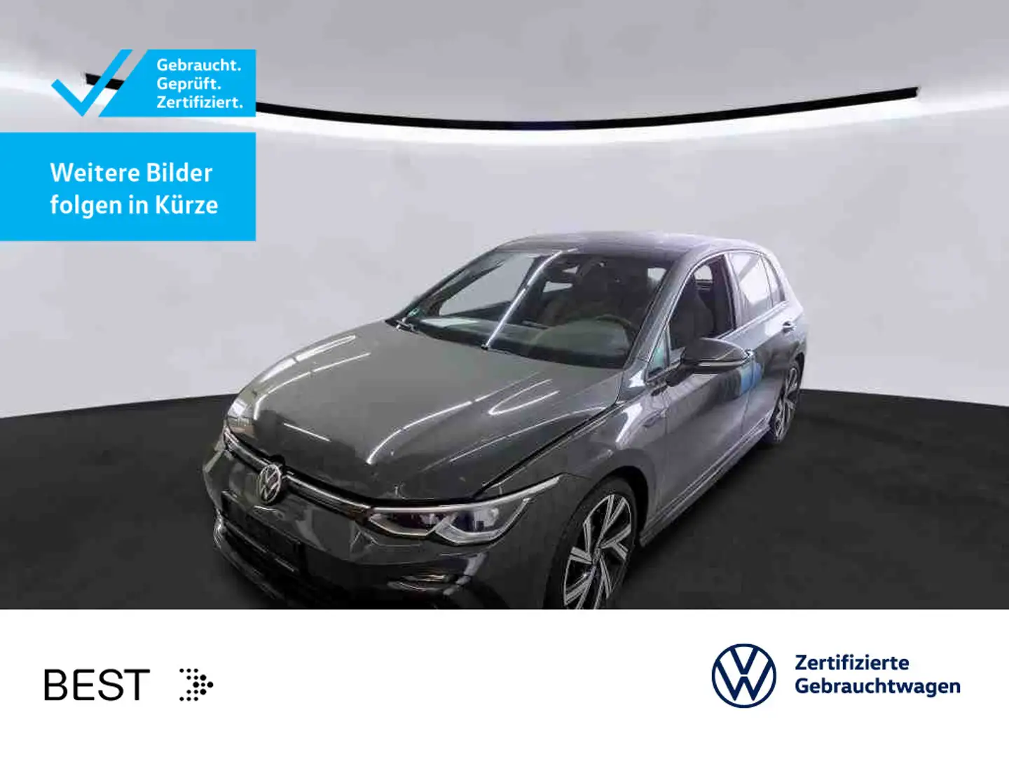 Volkswagen Golf VIII 2.0 TSI DSG R-LINE*PANO*NAVI*IQ.LIGHT* Grau - 1
