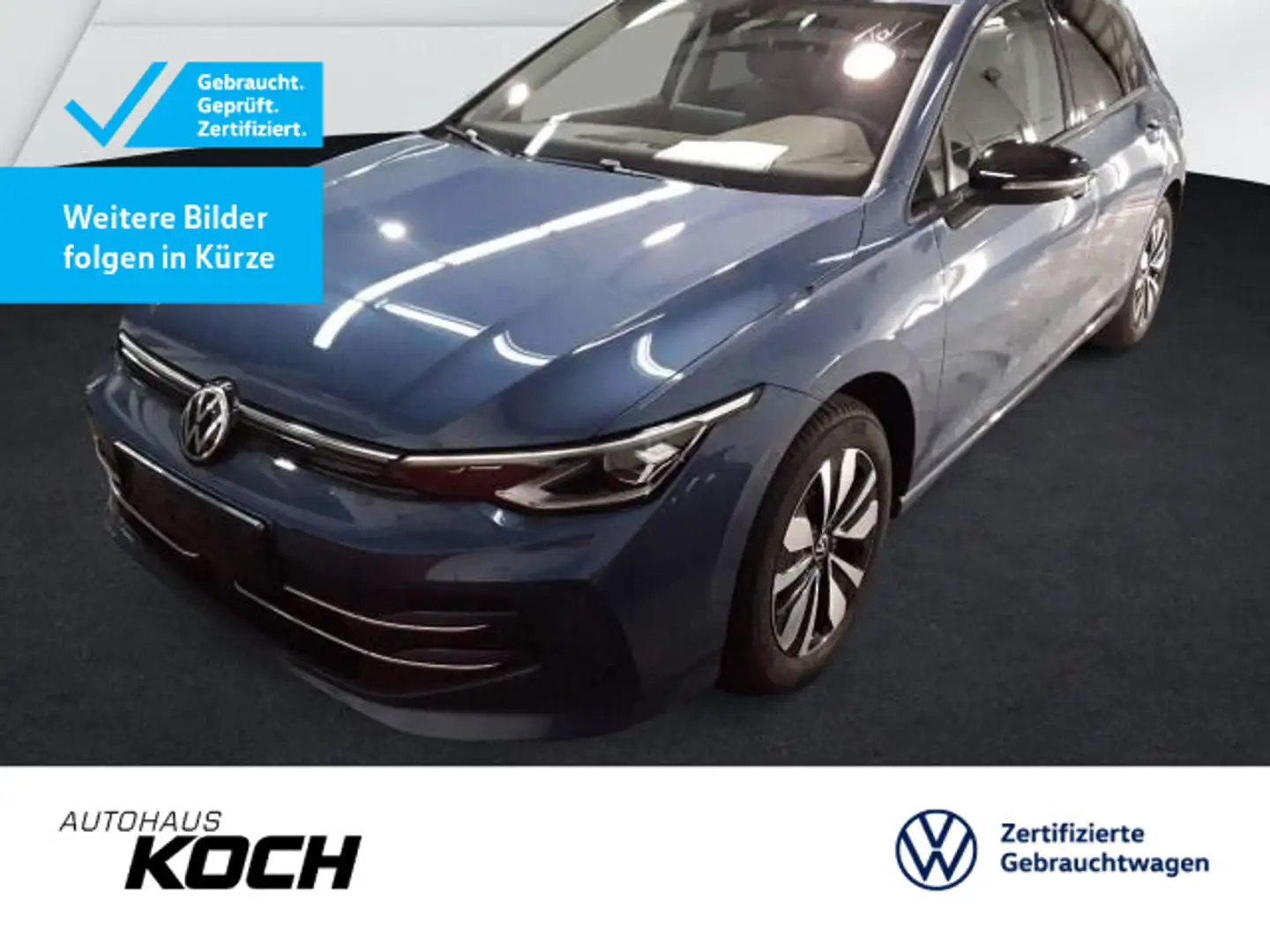 Volkswagen Golf 1,5eTSI DSG Goal Navi LED AHK Kamera Blau - 1
