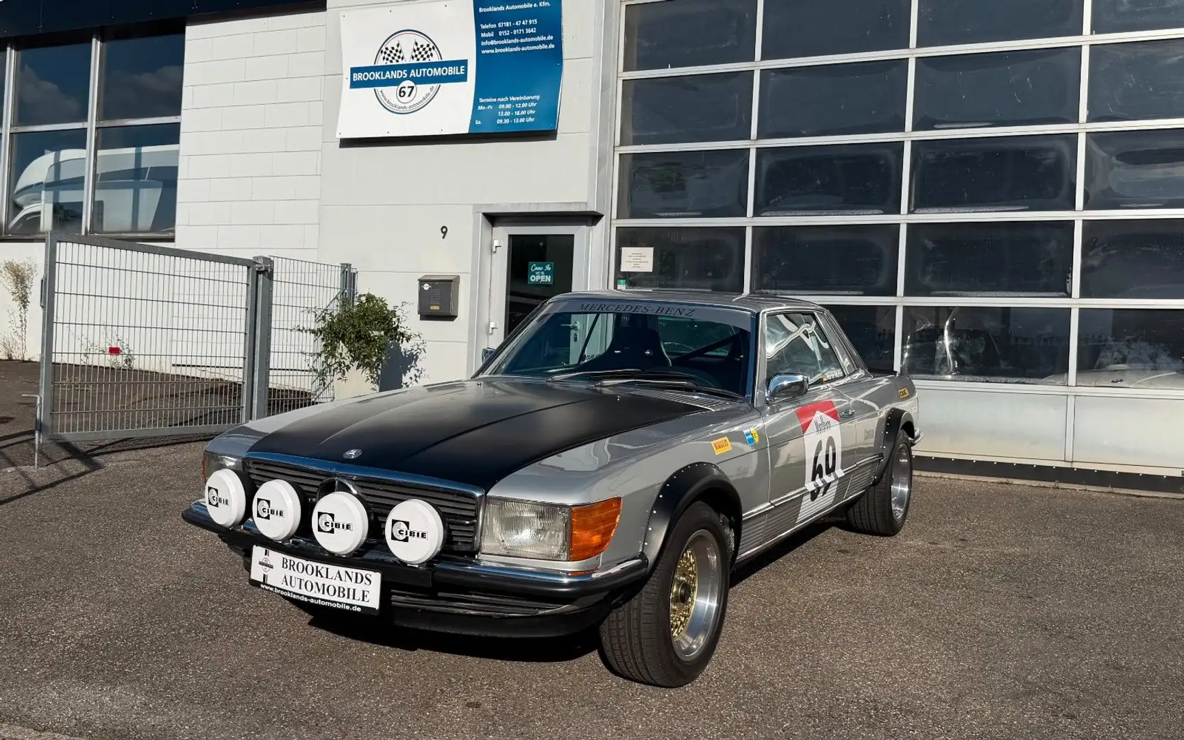 Mercedes-Benz 450 SLC Rallye/Safari - H-Zulassung Silber - 1