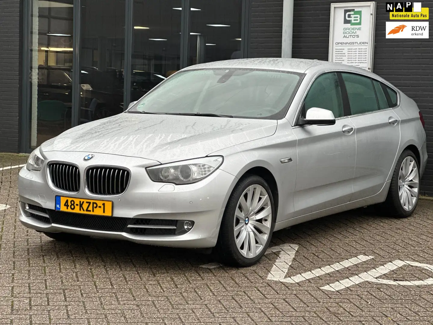 BMW 530 5-serie Gran Turismo 530d High Executive/LEDER/CAM Šedá - 1