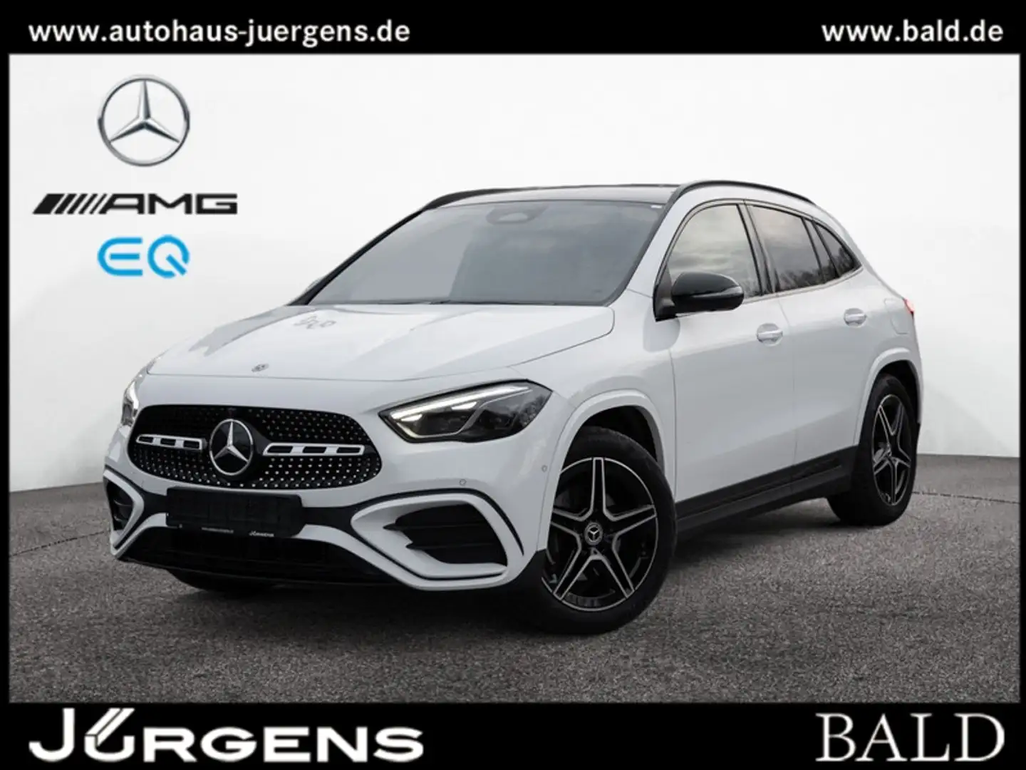 Mercedes-Benz GLA 200 AMG-Sport/MLB/360/Pano/Night/AHK/Keyl/19 Weiß - 1