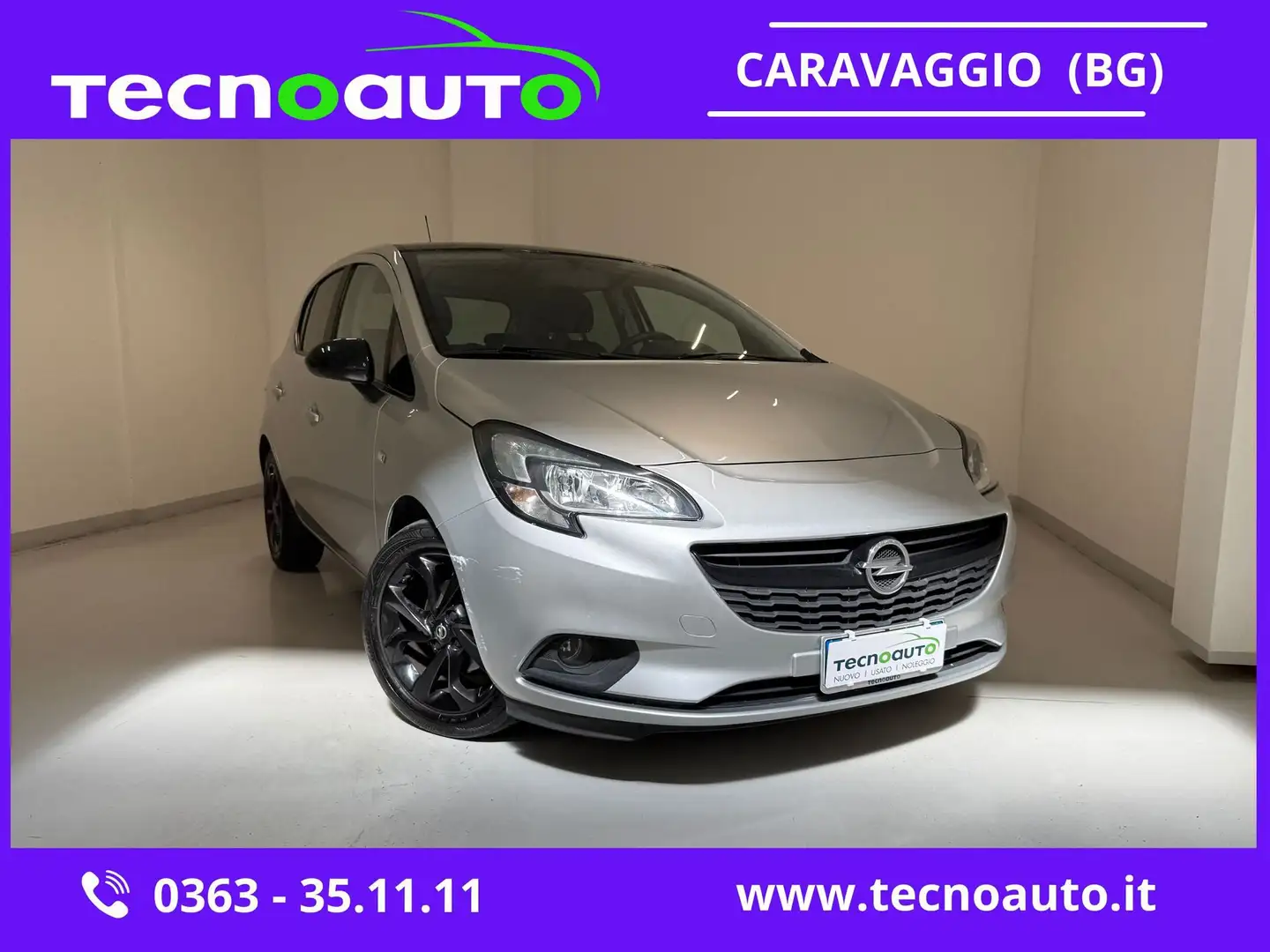 Opel Corsa 1.4 GPL 5 porte b-Color Argento - 1