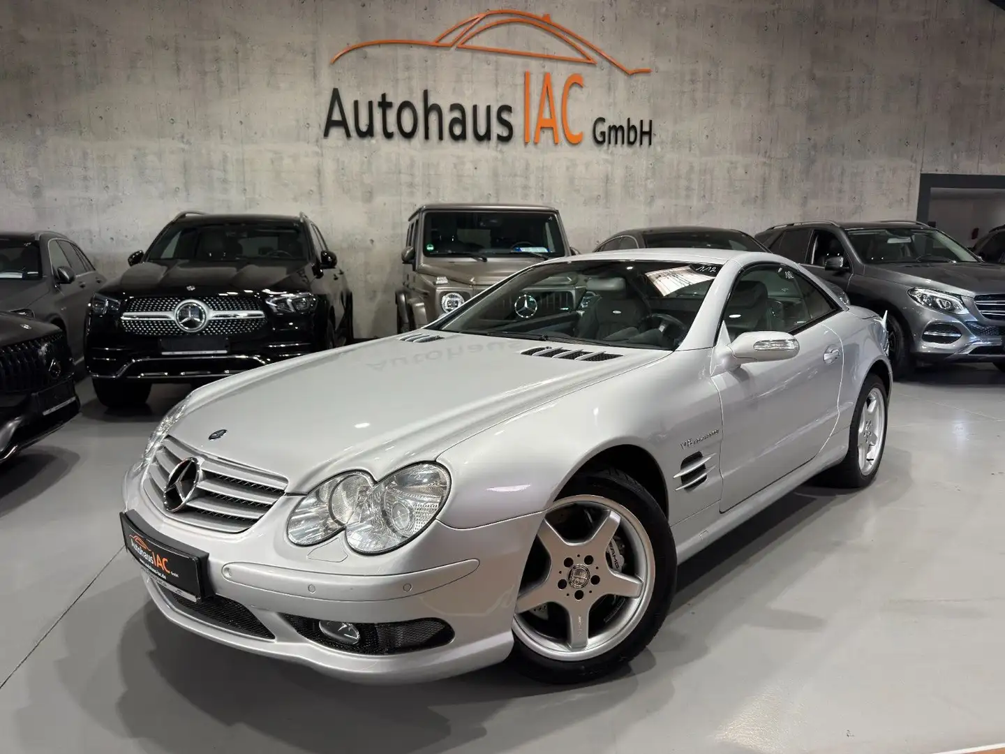 Mercedes-Benz SL 55 AMG /CABRIO/SITZH/MASSAGE/BI-XENON/BOSE Argintiu - 1