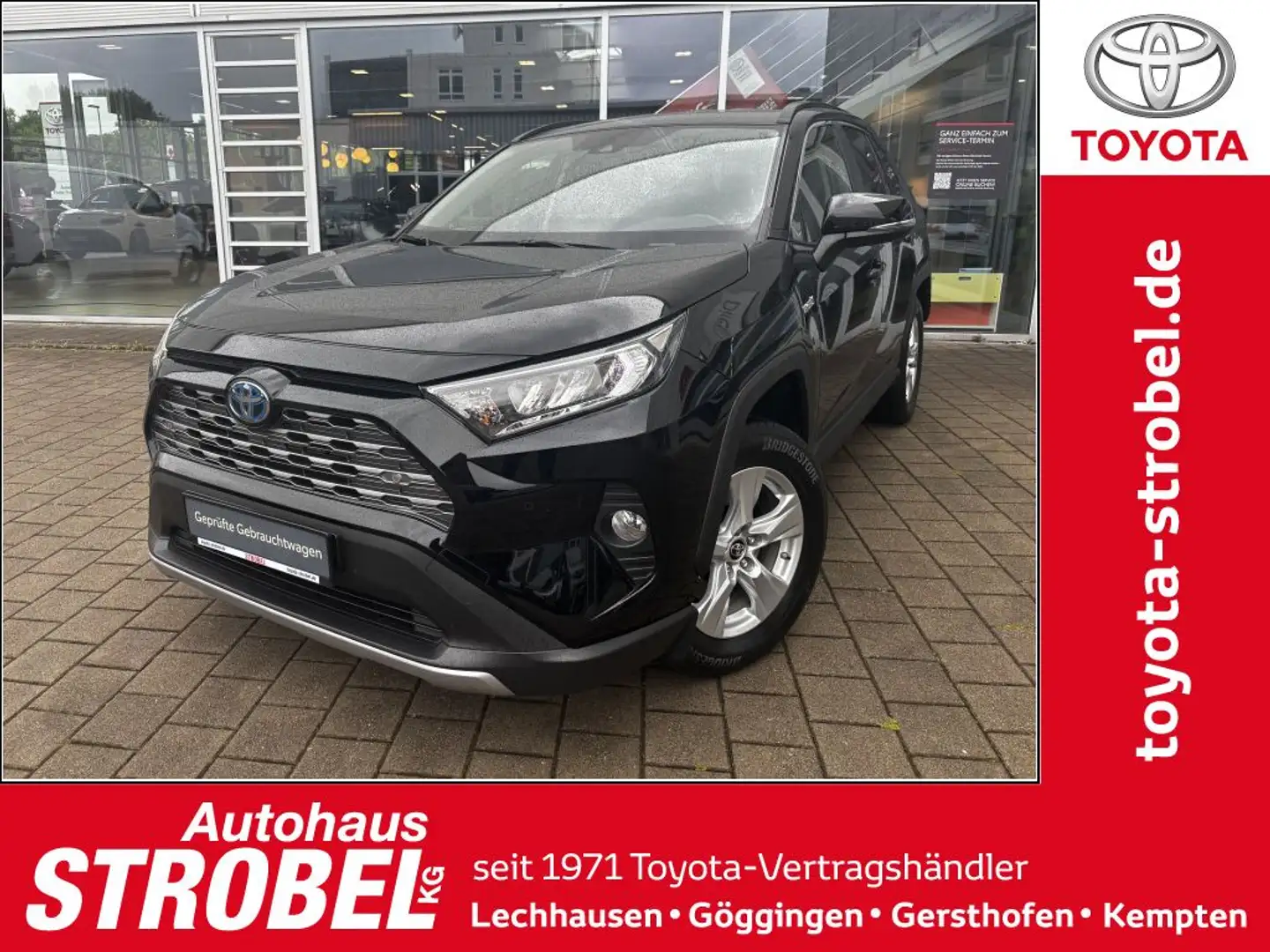 Toyota RAV 4 2.5 4x2 Hybrid Business Edition Schwarz - 1