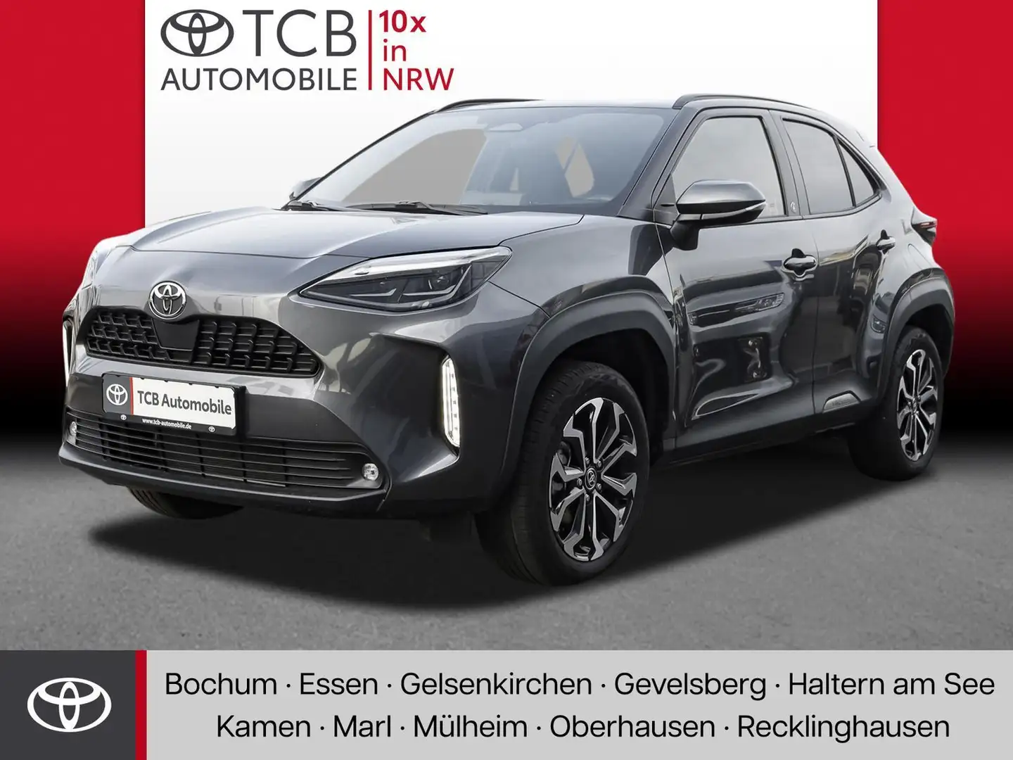 Toyota Yaris Cross 1.5 Hybrid Team D NAVI KAMERA SHZ ALU BT ANDROID A Grijs - 1