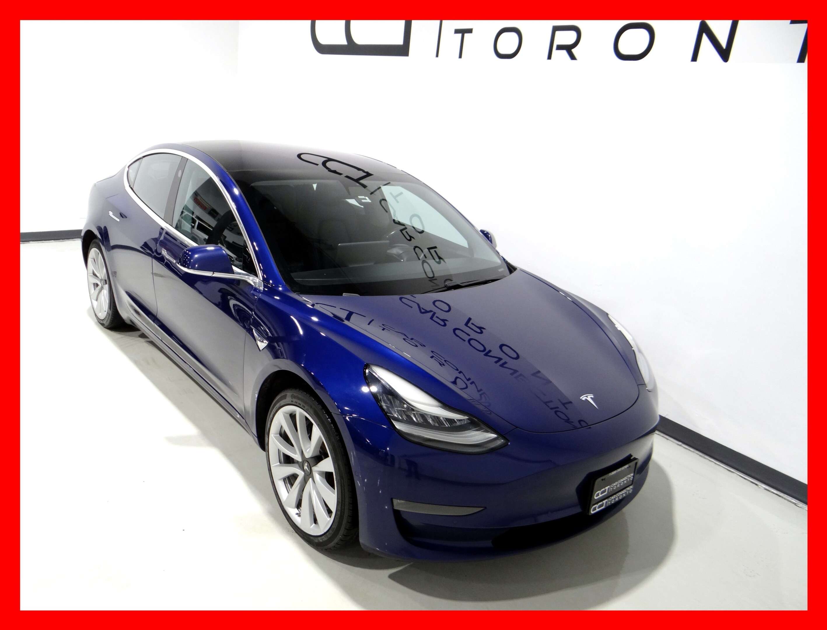 2018 Tesla Model 3 LONG RANGE *AUTOPILOT/NAVI/BACKUP CAM/PANO ROOF/LO thumb 20