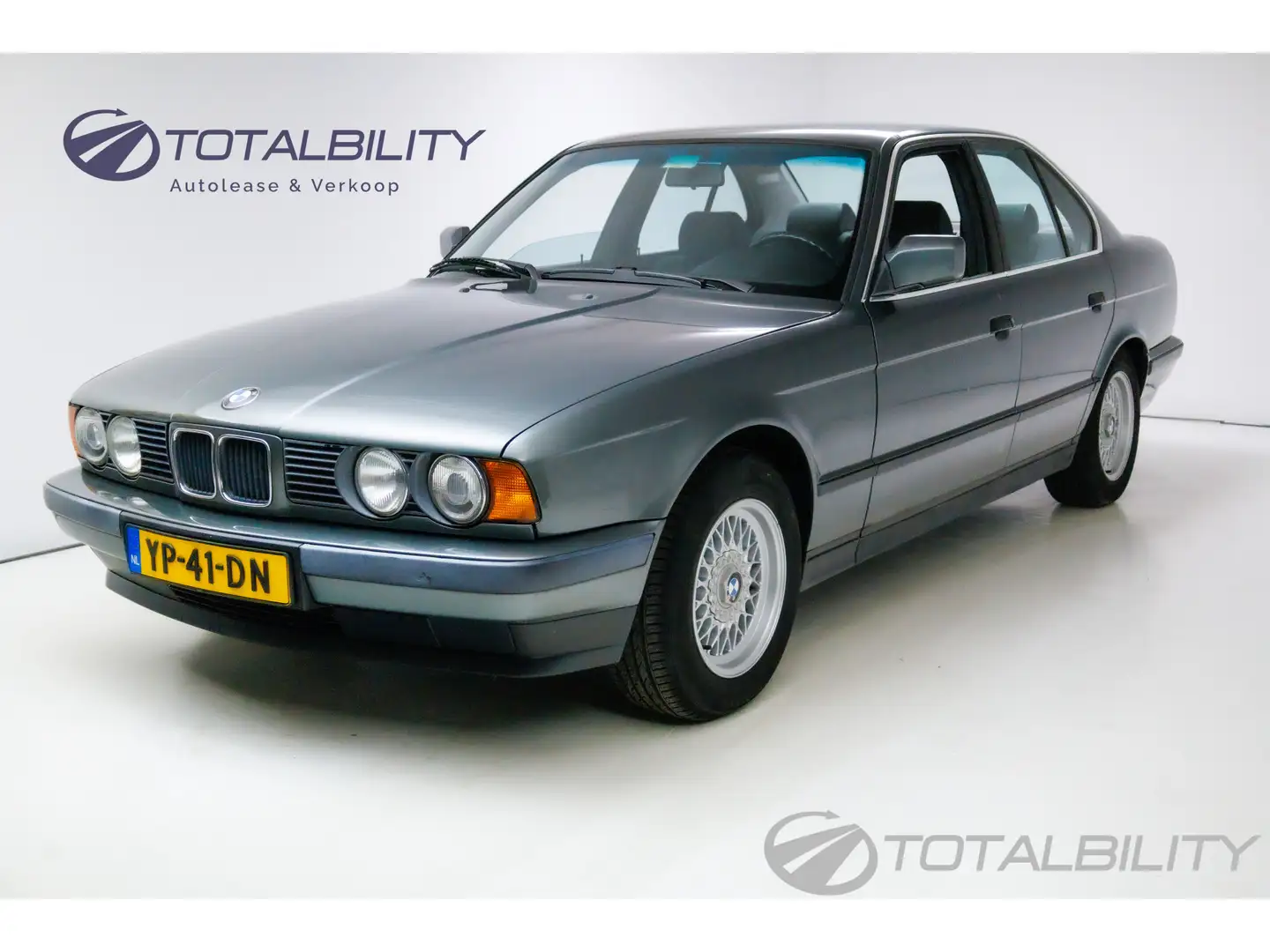 BMW 520 5-serie 520i E34 Origineel NL, 82.817 KM ! , 6 cil Gris - 1