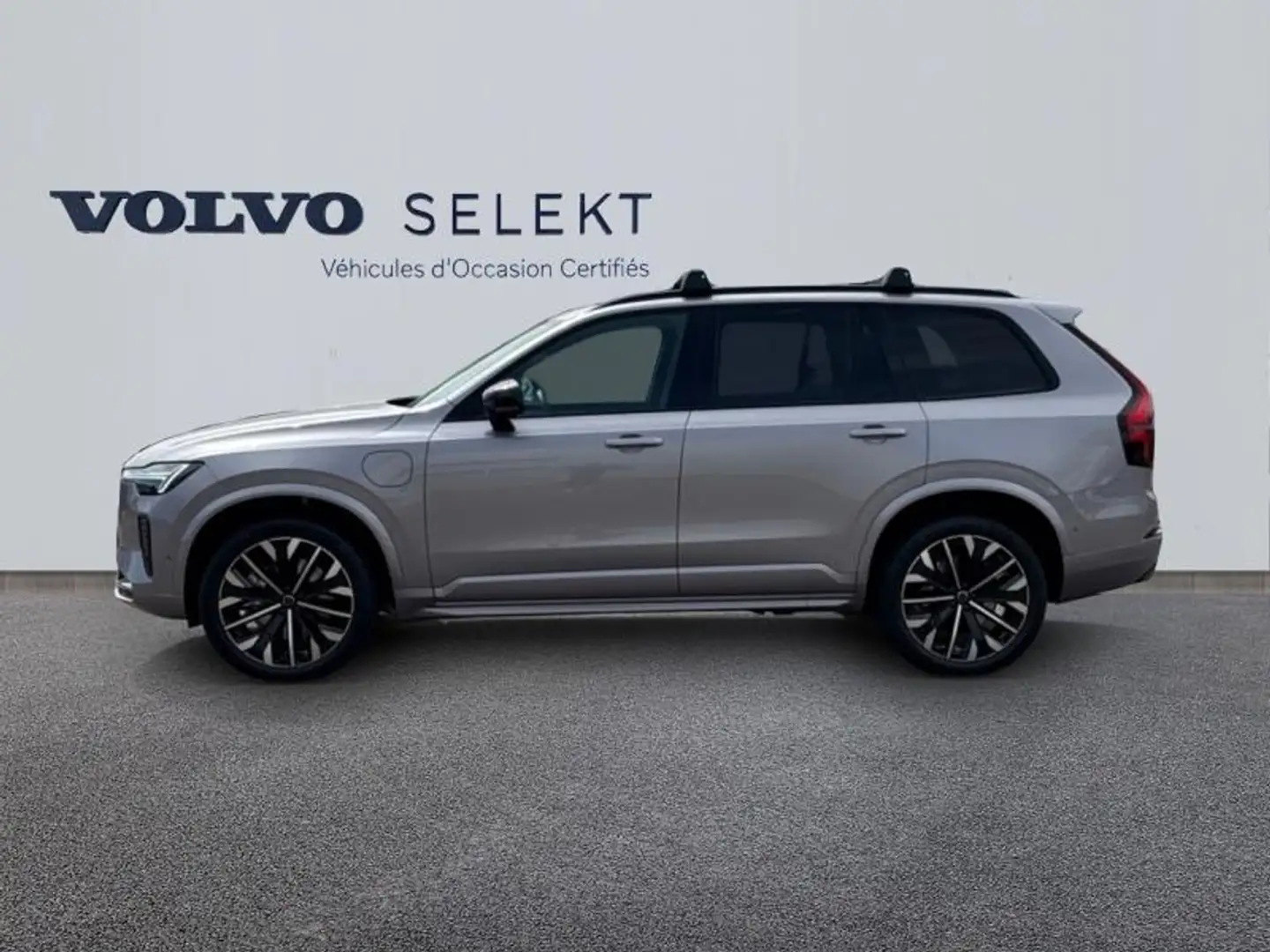 Volvo XC90 T8 AWD 310 + 145ch Ultra Style Dark Geartronic Argent - 2