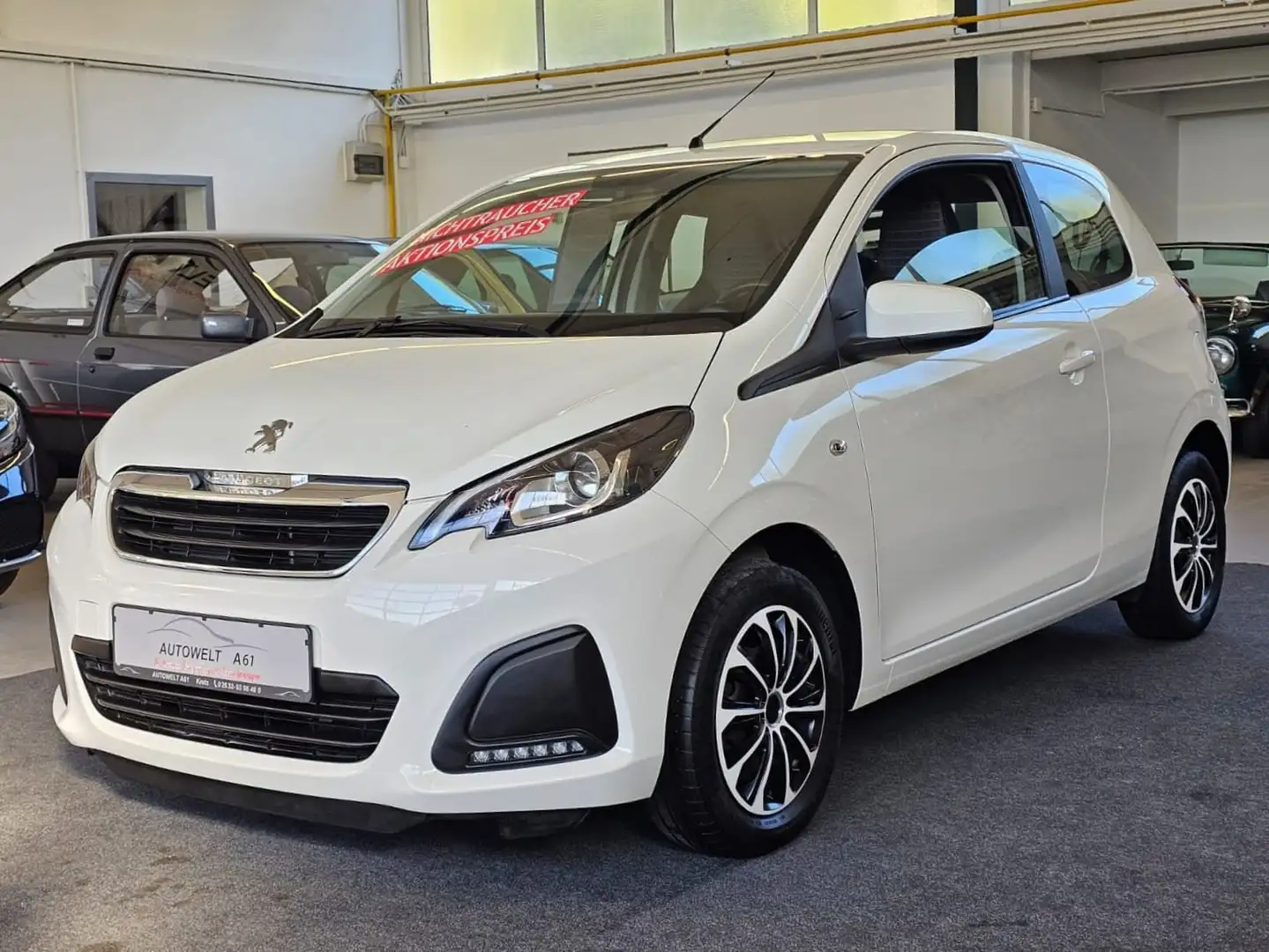 Peugeot 108 Active KLIMA+SCHECKHEFTGEPFLEGT+GARANTIE Blanc - 1