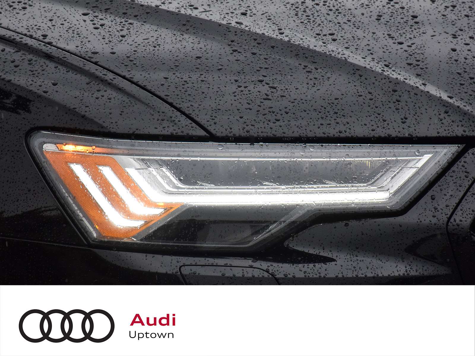 2025 Audi A6 Technik 55 TFSI W/BLACK OPTICS WITH BLACK RINGS alt 3