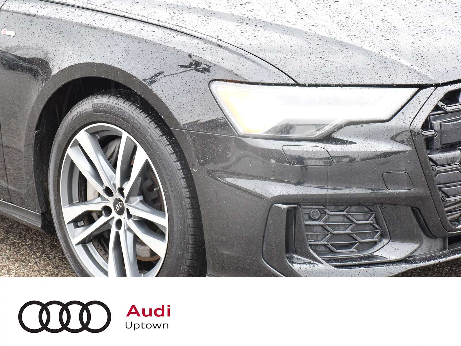 2025 Audi A6 Technik 55 TFSI W/BLACK OPTICS WITH BLACK RINGS alt 2