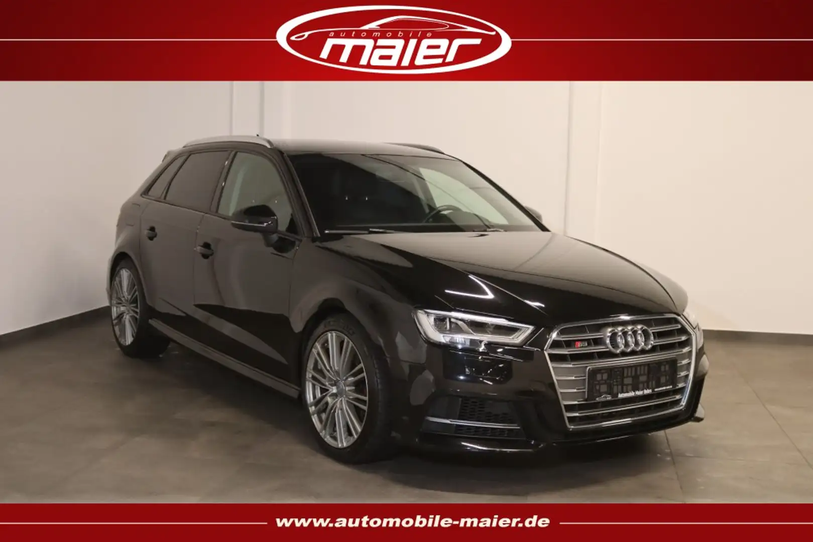 Audi S3 2.0 TFSI S tronic quattro-Navi-LED-Ambiente- Schwarz - 1