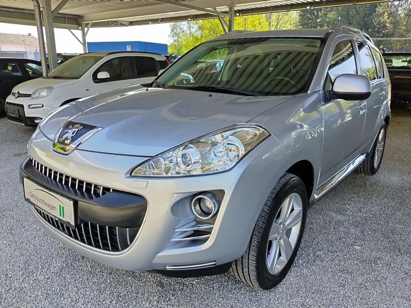 Peugeot 4007 Exclusive 2.2 HDI 4X4! 1.Besitz/Serviceheft! Silber - 1