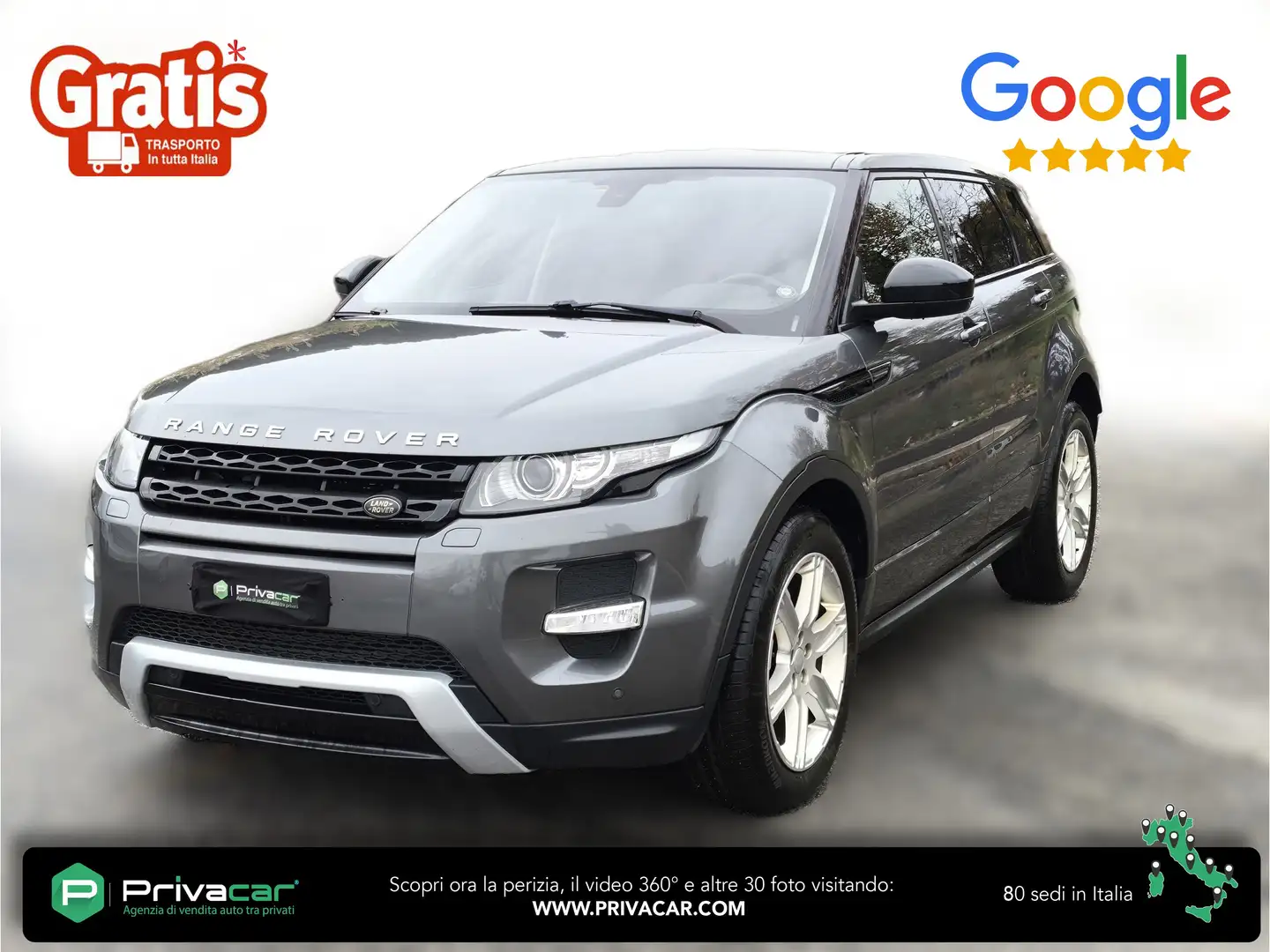 Land Rover Range Rover Evoque Range Rover Evoque 2.2 Sd4 5p. Dynamic Silber - 1