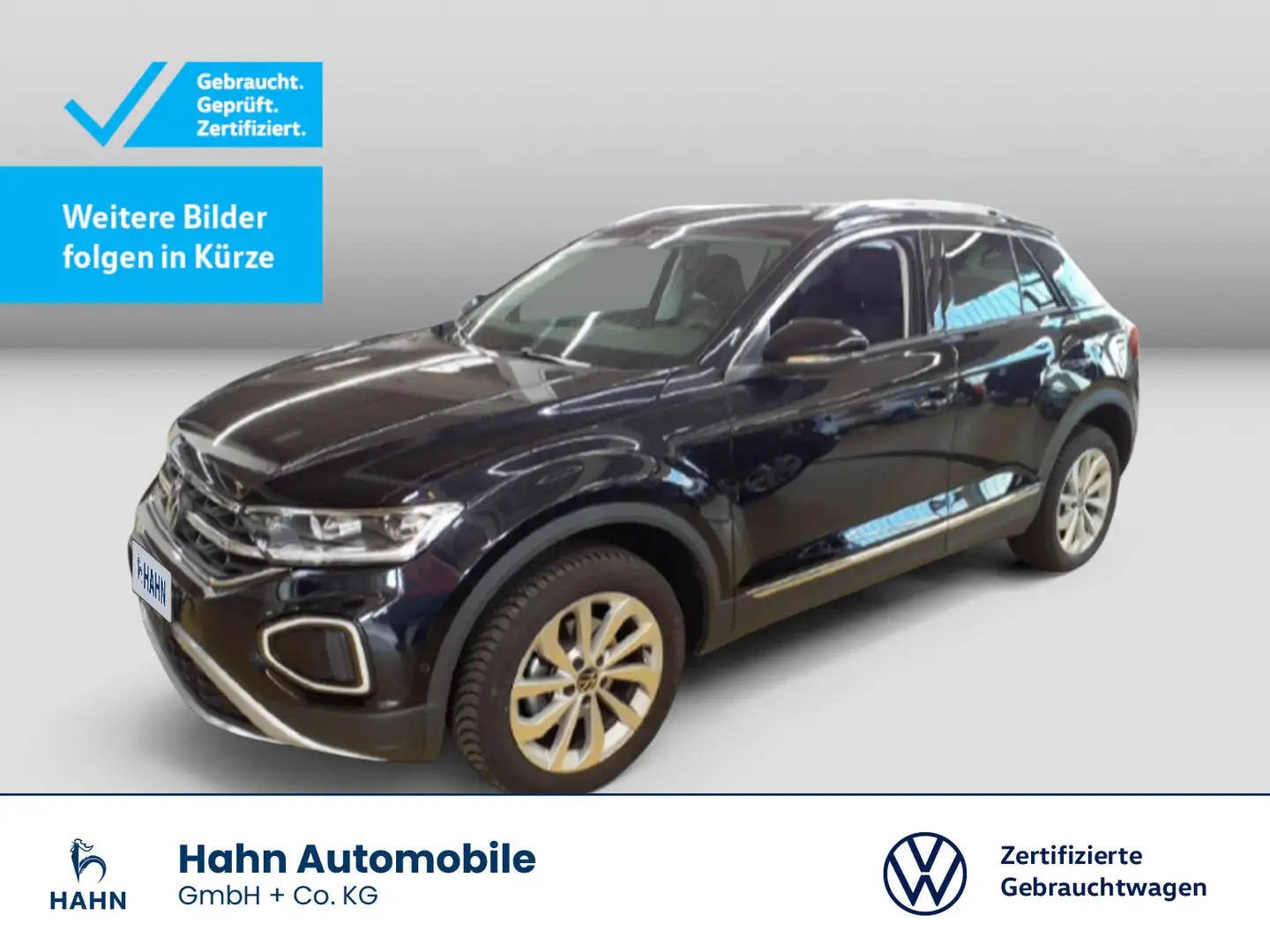 Volkswagen T-Roc 1.5TSI DSG Style Busines LED AHK ACC CAM Noir - 1