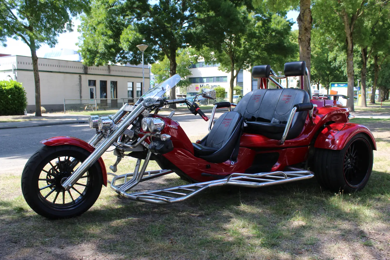 Rewaco RF1 ST-3 / 3 ZitterATM Trike Rouge - 2