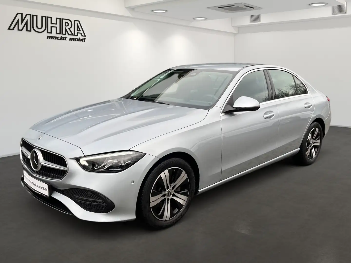 Mercedes-Benz C 180 Autom. Navi LED Bluetooth PDC DAB Silber - 2