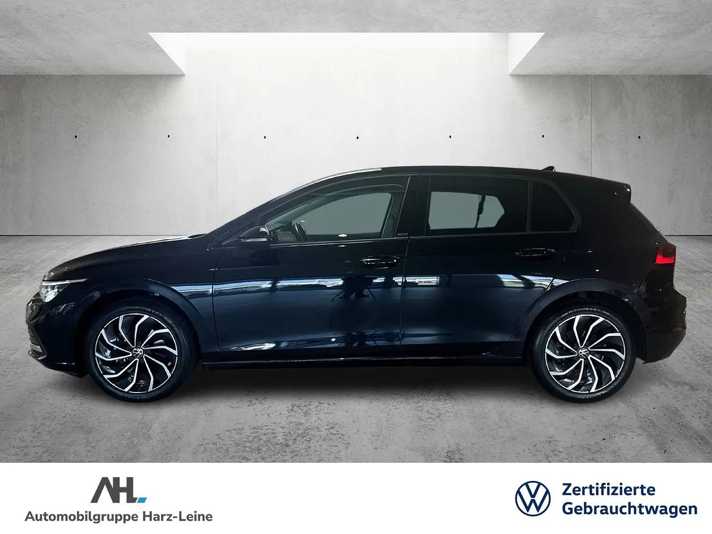 Volkswagen Golf VIII 1.5 eTSI Active DSG AHK IQ.Light Navi ACC Noir - 2