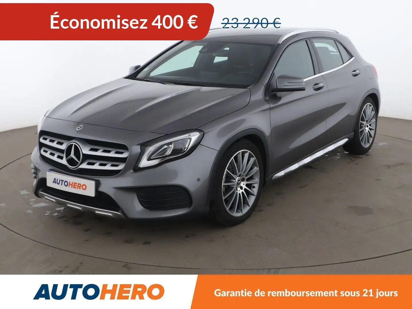 Mercedes-Benz GLA 200 200 Fascination 7G-DCT Gris - 1