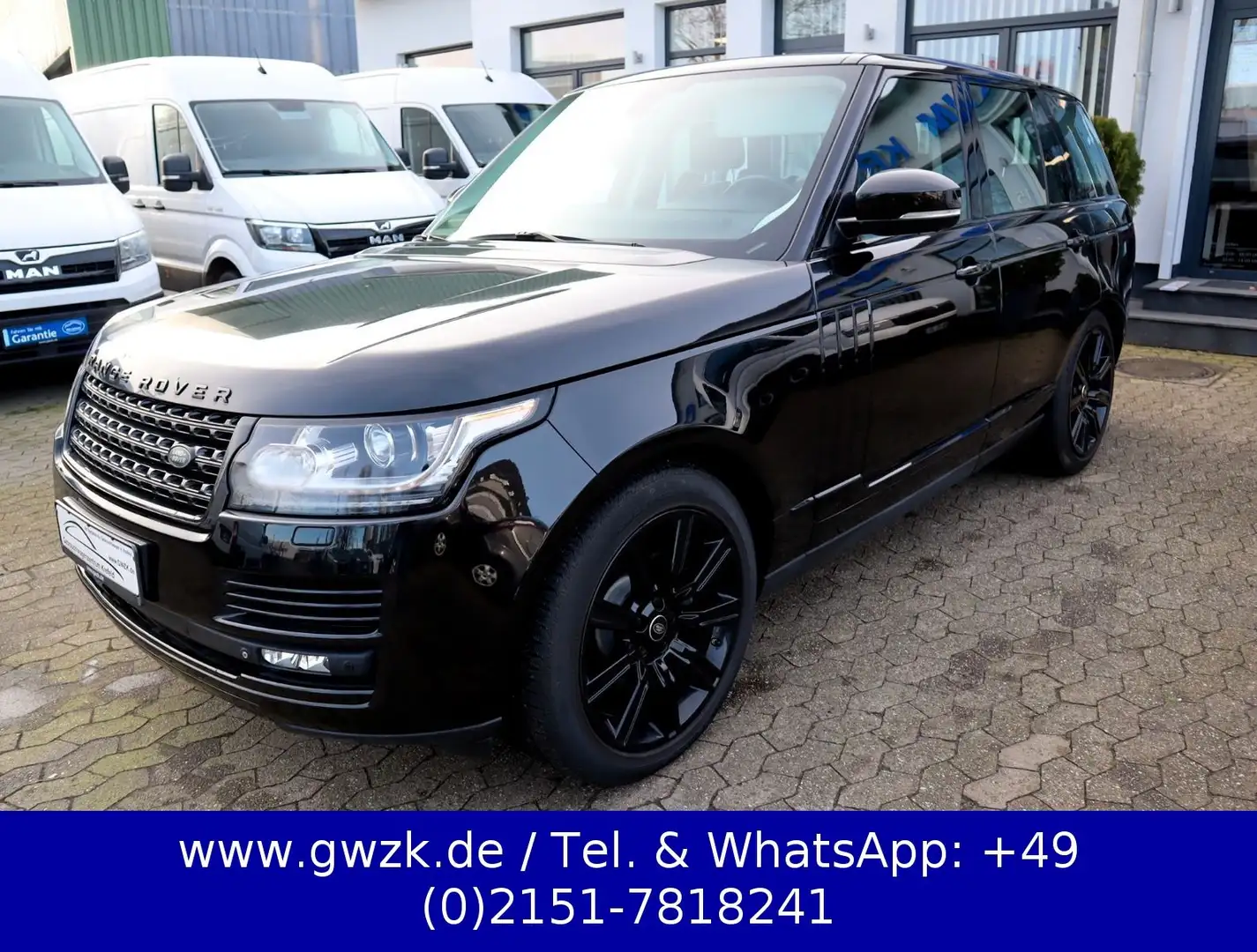Land Rover Range Rover 3,0TDV6 Vogue Sitzbelüftung/Leder/Navi/360°-Kam. Schwarz - 1