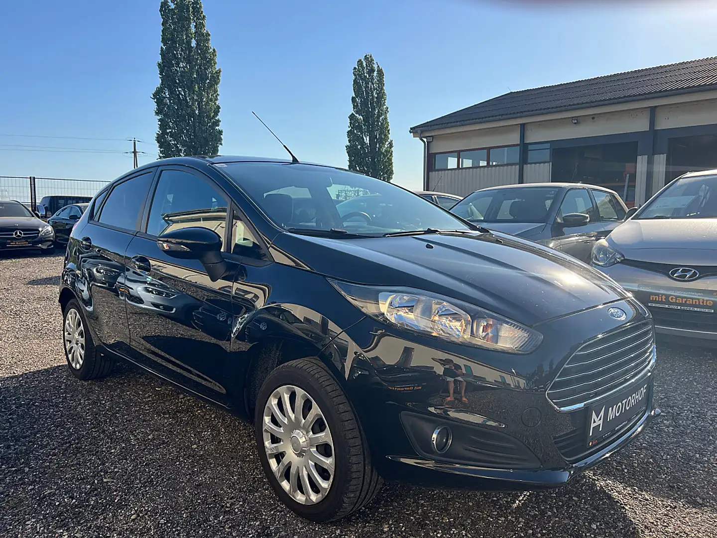 Ford Fiesta 1.25 Trend · Pickerl neu 03/2027 · Federn und B... Schwarz - 2