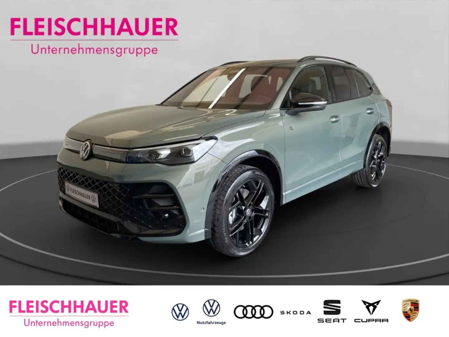 Volkswagen Tiguan 2.0 TSI 4Motion R-Line Leder LED HUD ACC Navi Digi Vert - 1
