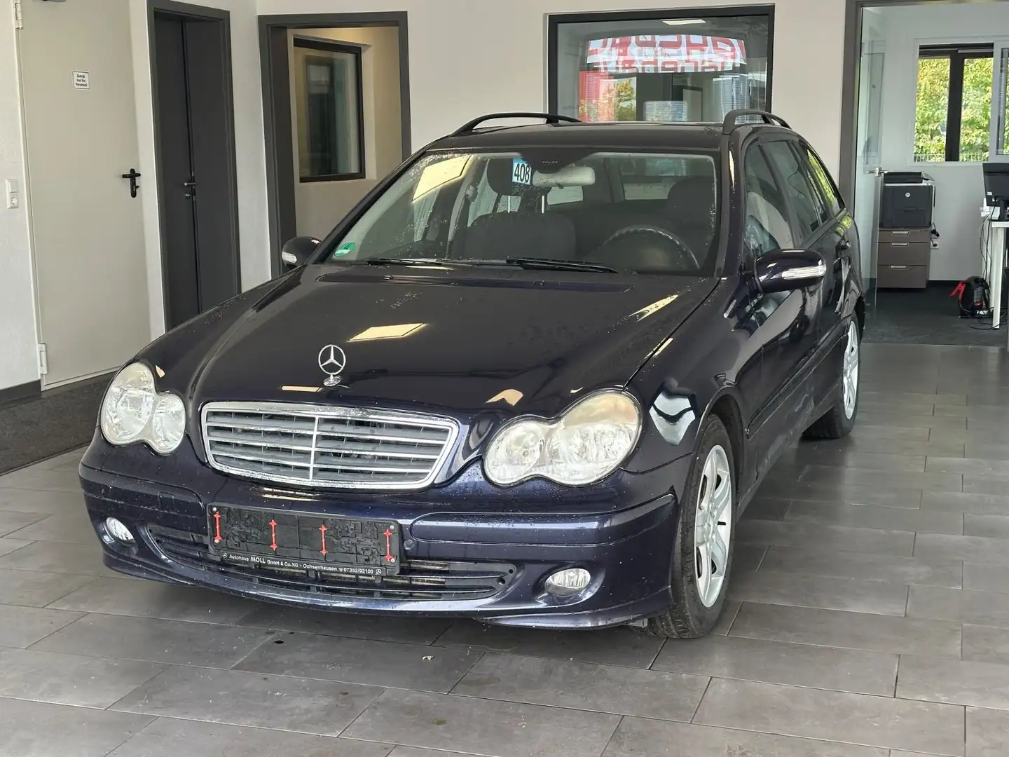 Mercedes-Benz C 200 T CDI AHK*ALU*Sitzheizung Blau - 2