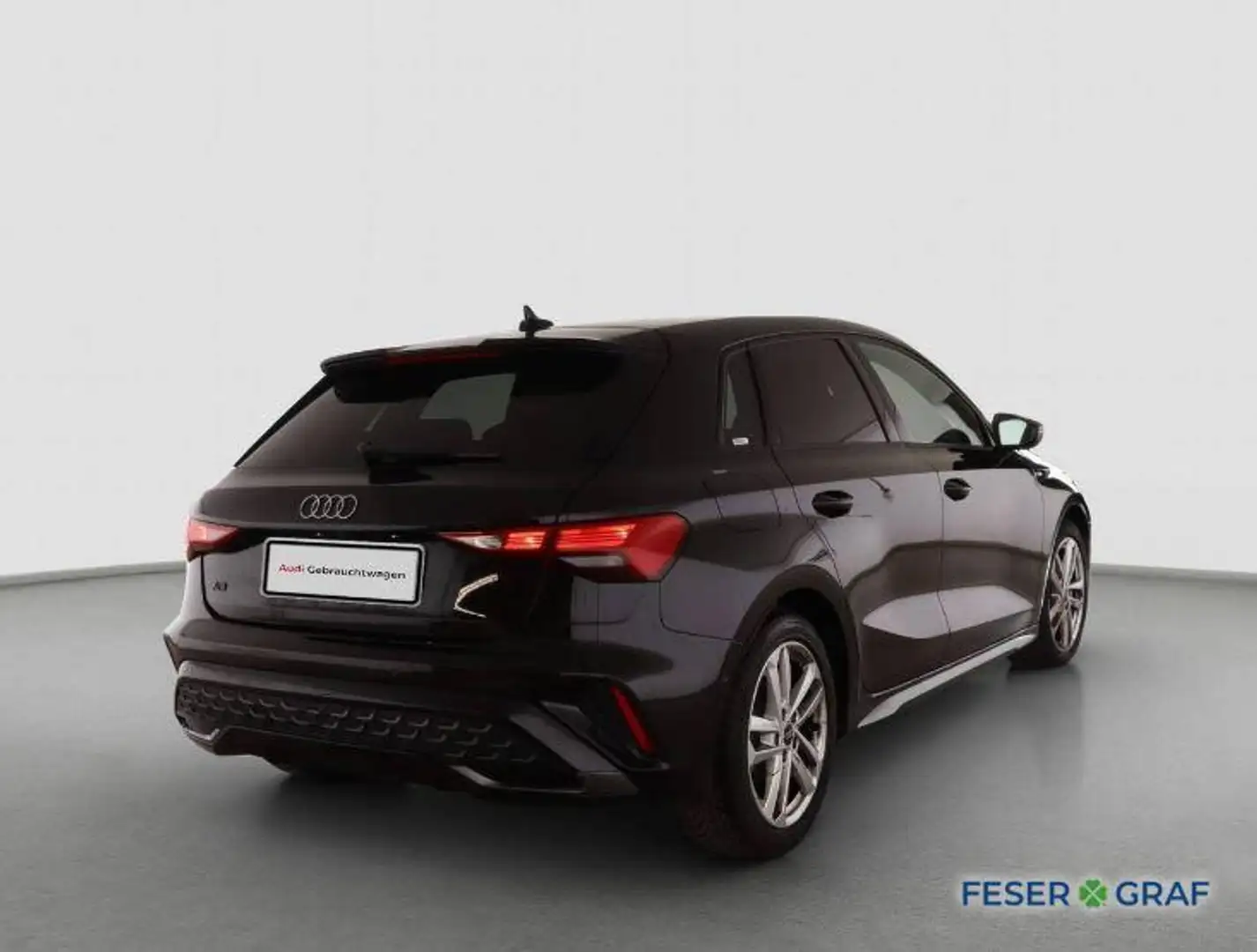Audi A3 35 TDI S line Ext. ACC Navi RüKa Schwarz - 2