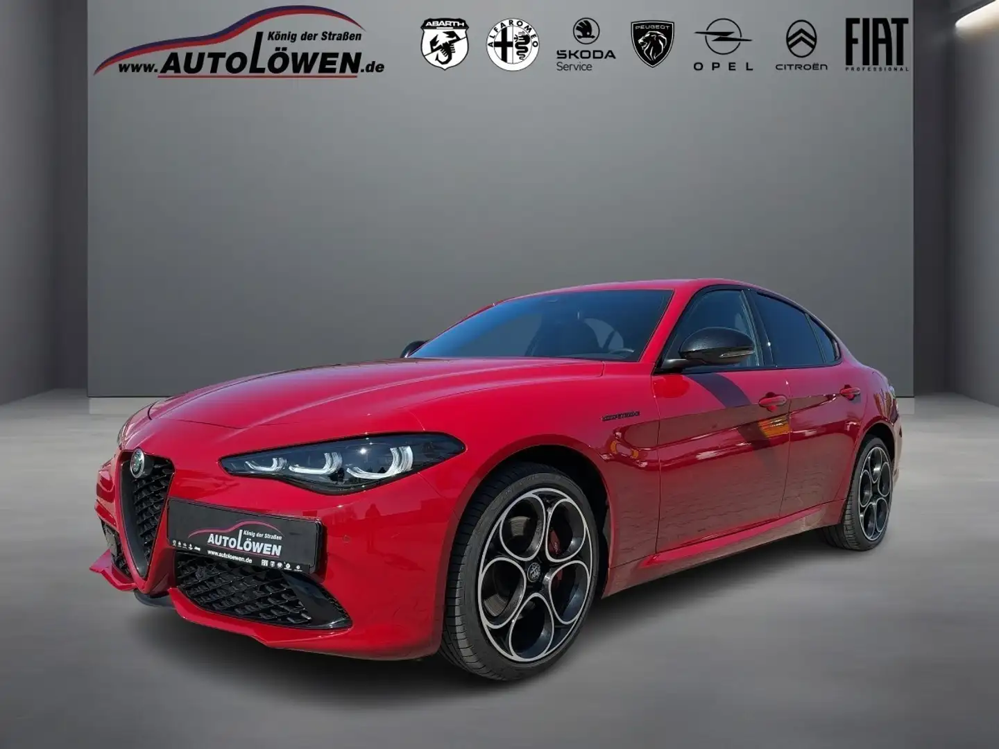 Alfa Romeo Giulia 2.0 Turbo 16V Competizione Q4 (EURO 6d) Rot - 1
