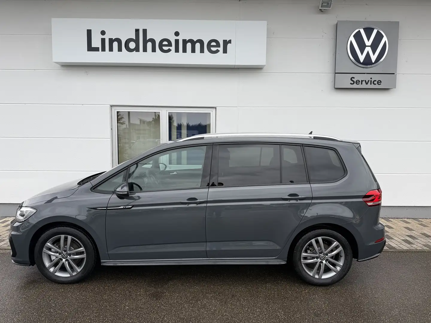 Volkswagen Touran R-Line Comfort BMT ACC/PDC/Kamera/Easy-Open/Sitzh. Grau - 1