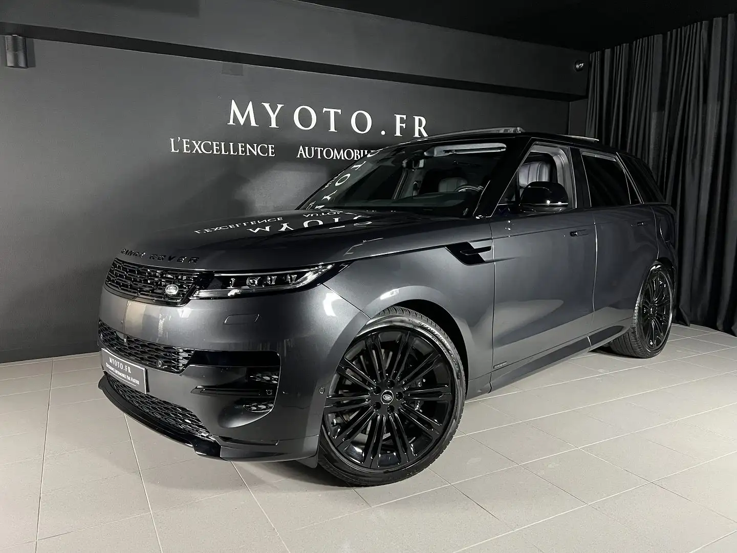 Land Rover Range Rover Sport 3.0 P550E 550CH PHEV AUTOBIOGRAPHY Gris - 2