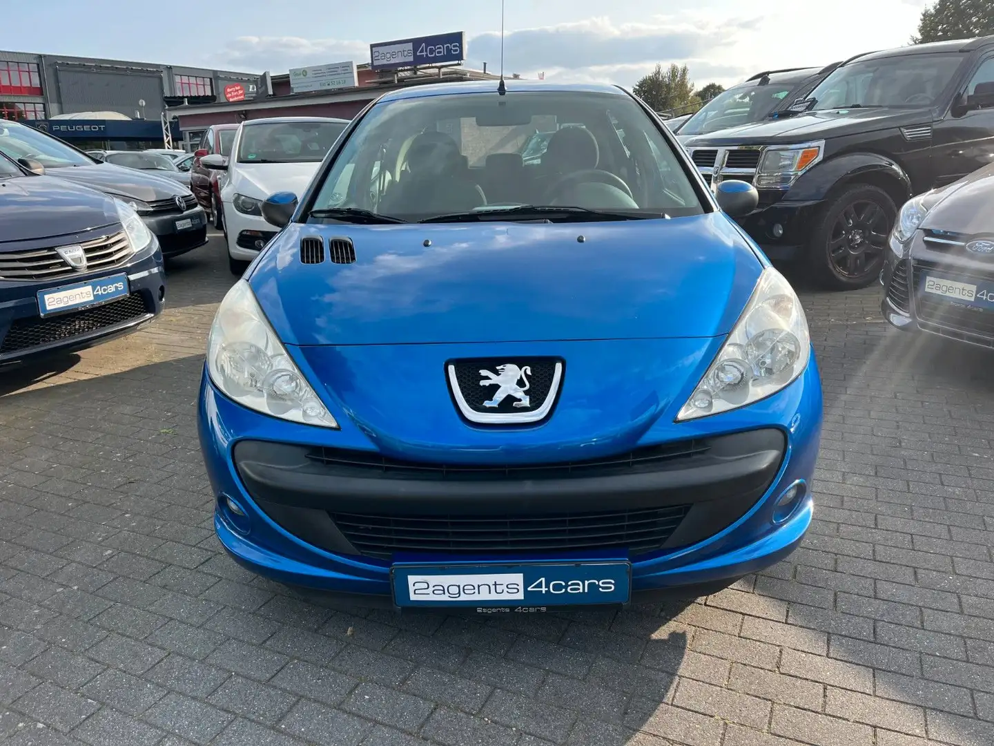 Peugeot 206 + Basis°Garantie°Klima°AHK°HU neu°Euro5°ZV° Blau - 2