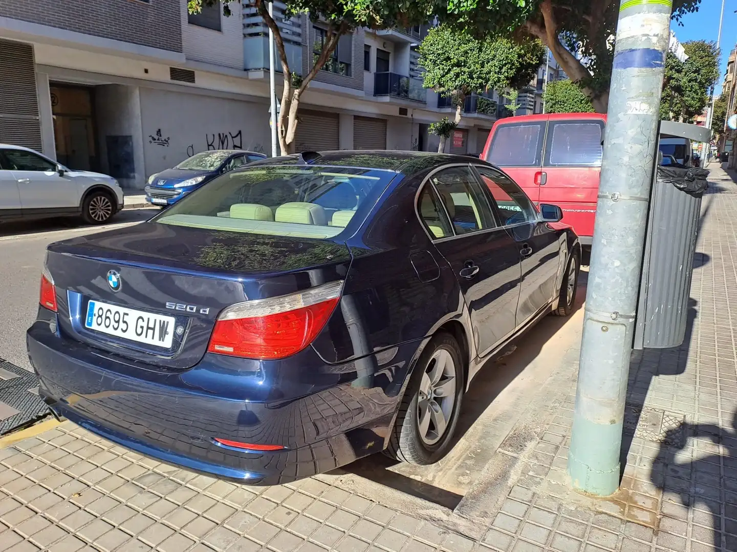 BMW 520 520d Touring Azul - 2