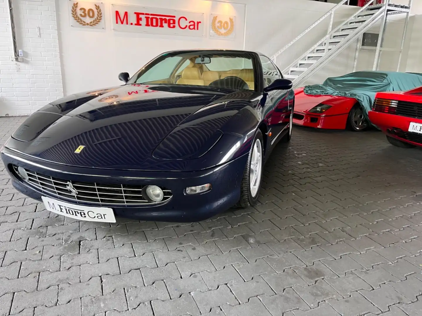Ferrari 456 GTA*Top gepflegt*1. Hand* Kék - 1