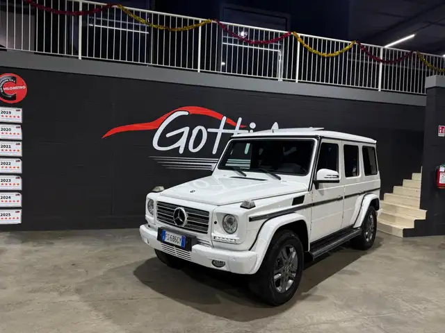 Mercedes-Benz G 350 G350 WHITE ADBLUE TETTO GANCIO RAFF RISC SEDILI