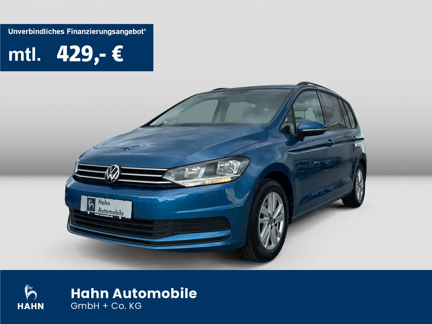 Volkswagen Touran 1.5 TSI Comfortline Navi ACC PDC Blau - 1