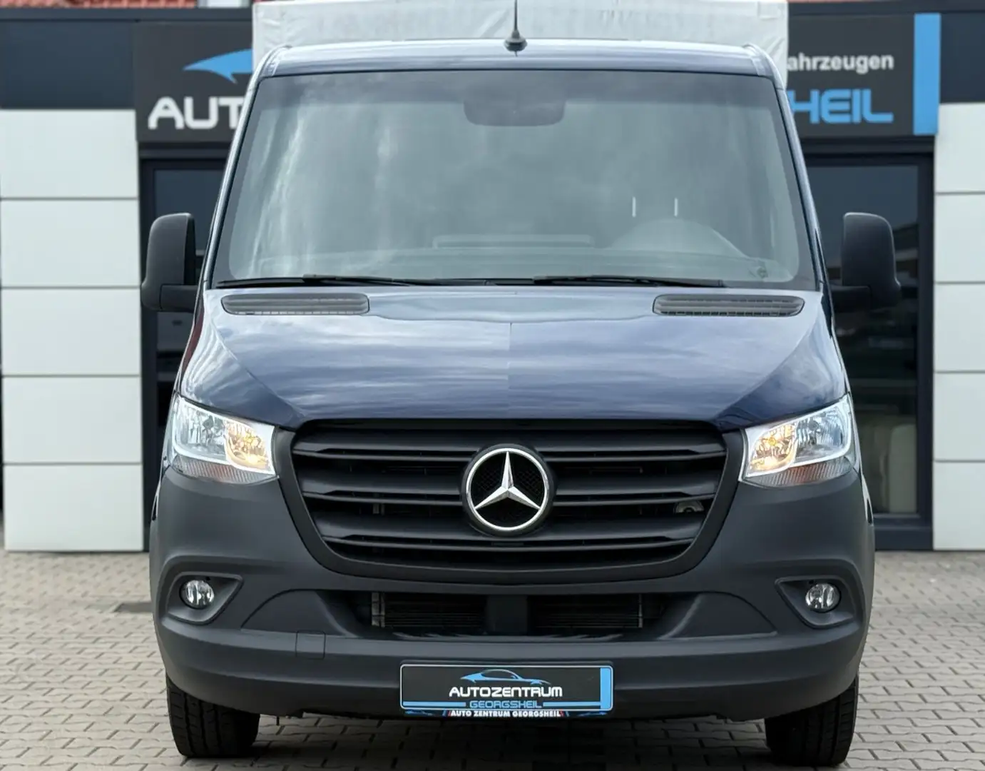 Mercedes-Benz Sprinter Pritsche DOKA/-6-Sitzer-Automatik-SHZ-1H Blue - 2