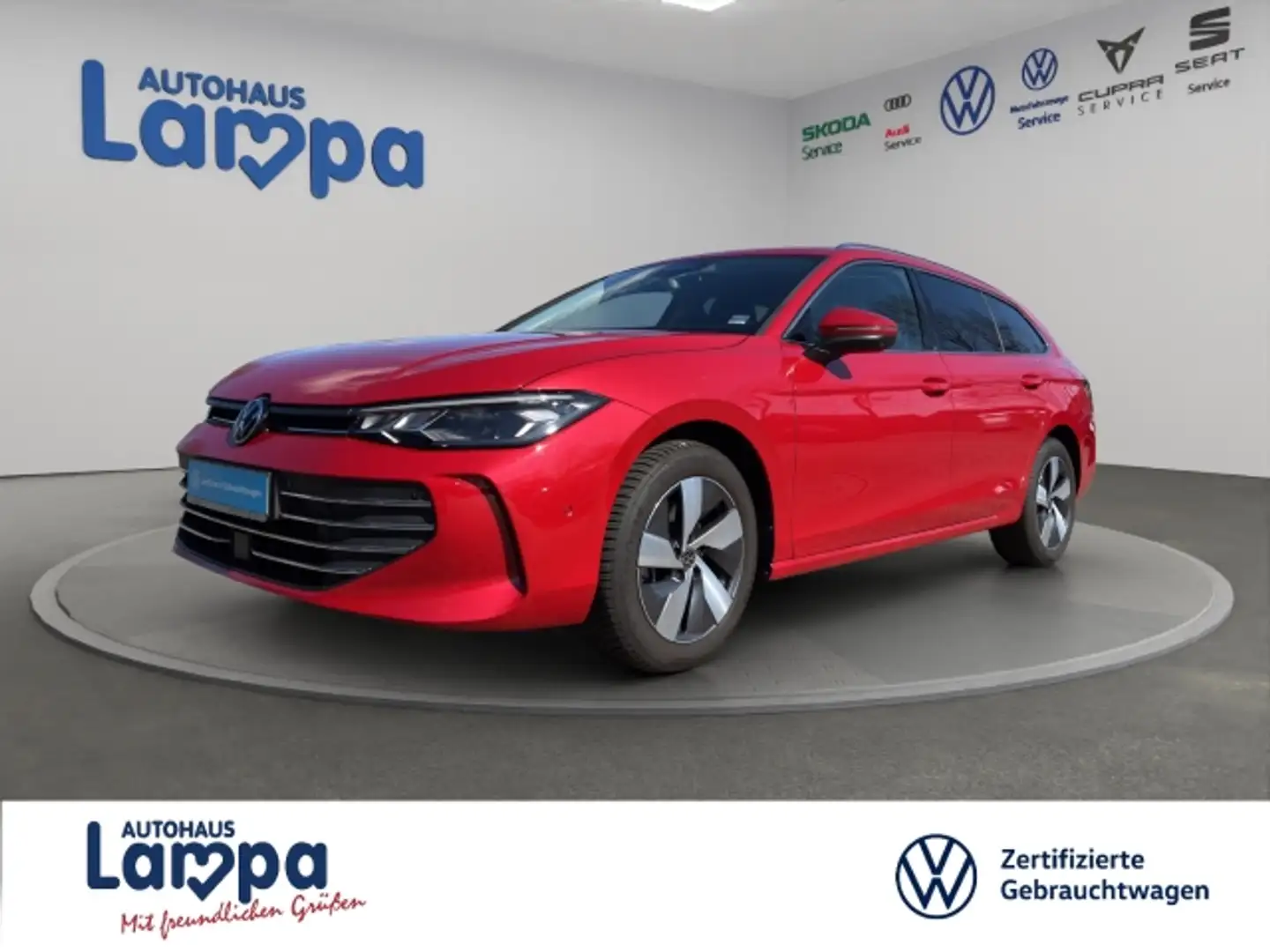 Volkswagen Passat Variant Business 1.5 eTSI DSG AHK,Area View,LED Rot - 1