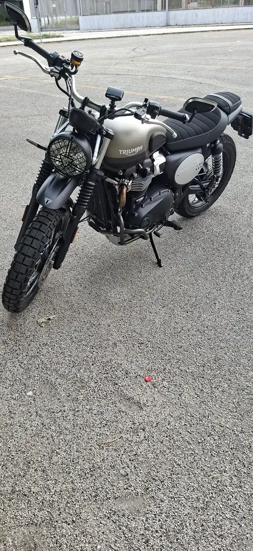 Triumph Street Scrambler Sandstorm Grigio - 1