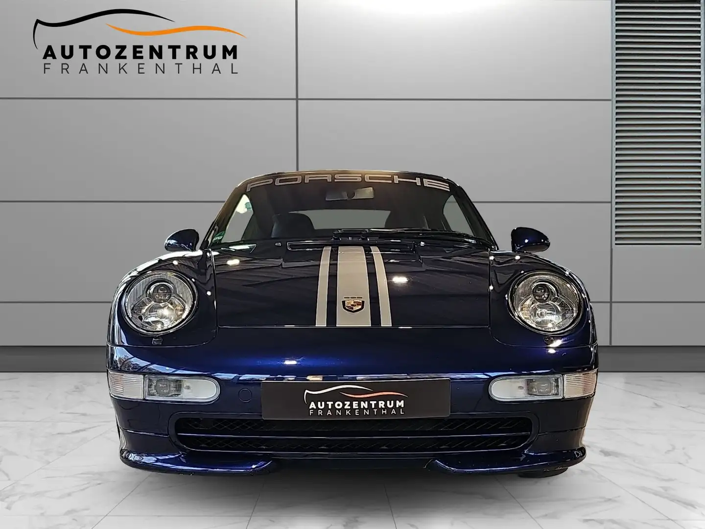 Porsche 993 C2 Coupe Manuell BRD Nur 34TKM GARANTIE Albastru - 2