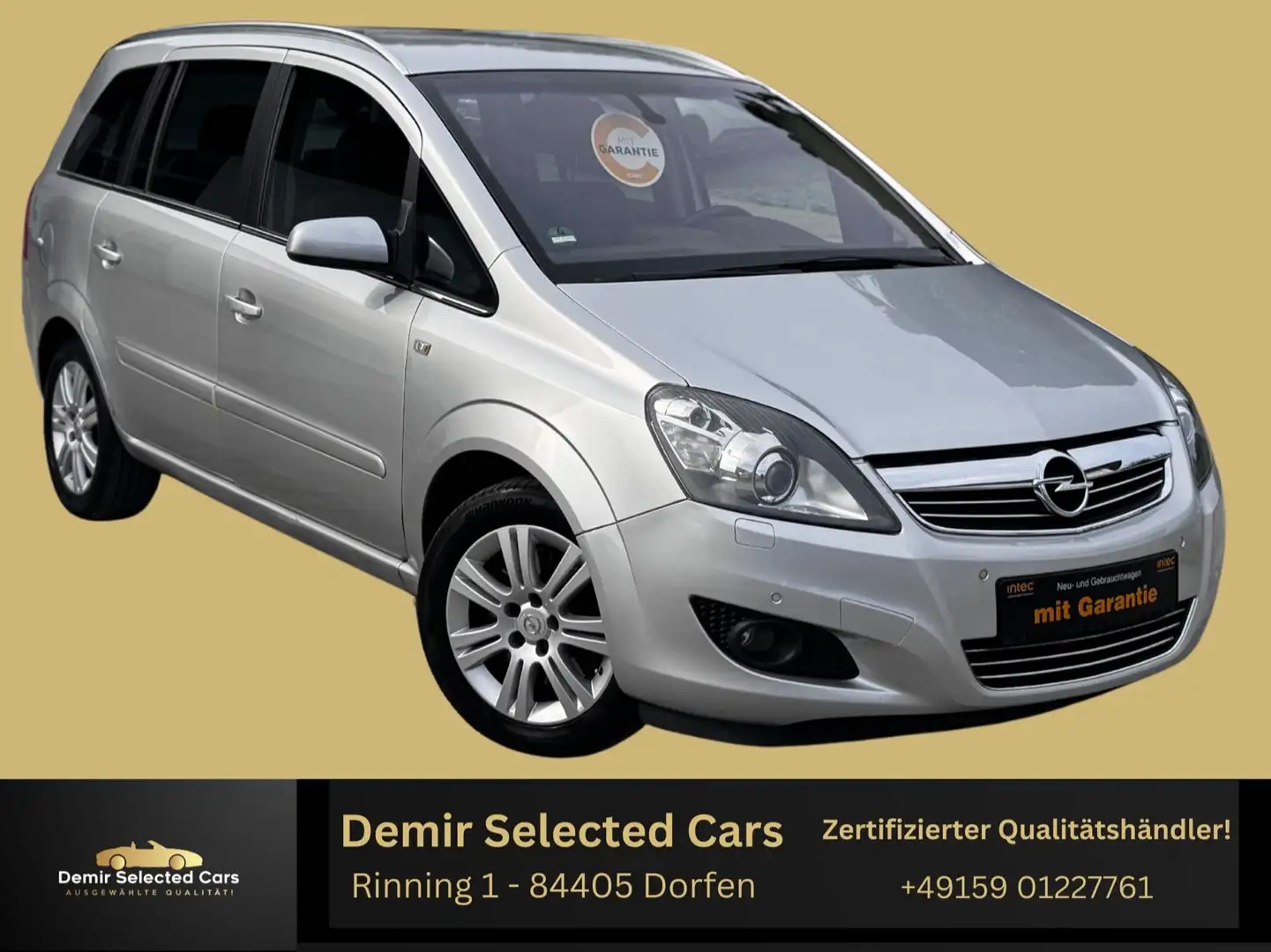 Opel Zafira B*TÜV 05/27*AUTOMATIK*7 SITZE*GARANTIE* Silver - 1