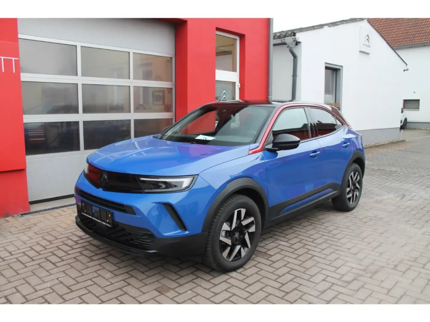 Opel Mokka GS PT100 Turbo Navi Kamera PDC LED DAB Apple Blau - 1