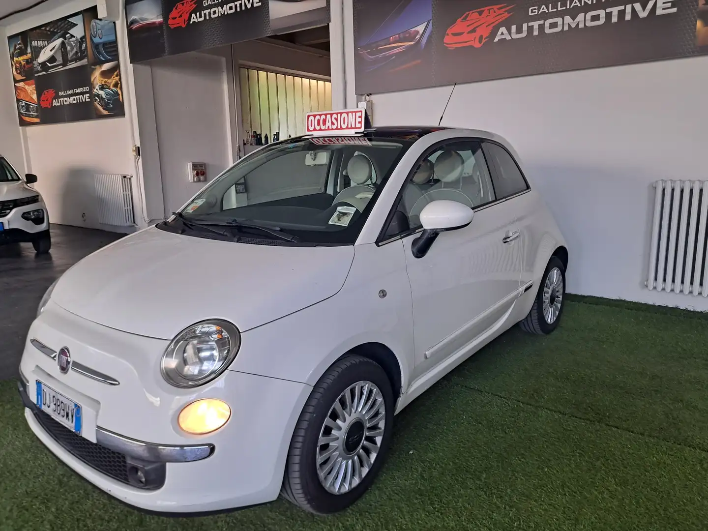 Fiat 500 500 1.2 Lounge 69cv Bianco - 1