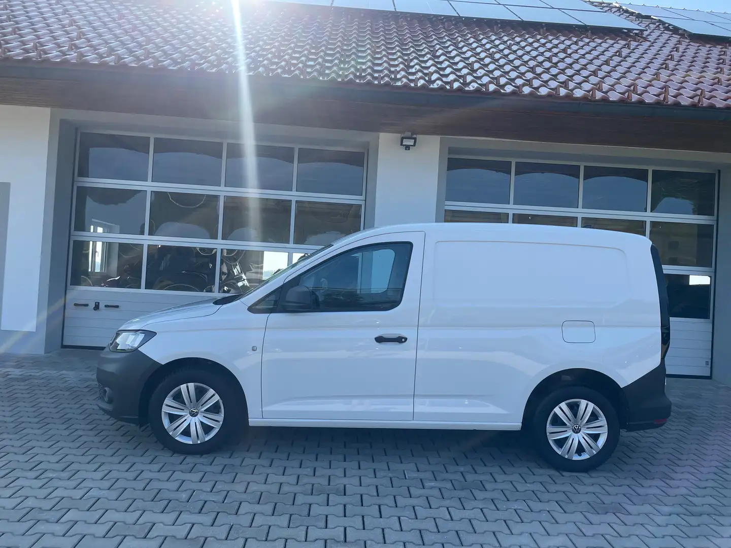 Volkswagen Caddy Kasten 2,0 TDI *SITZHZ*NAVI*KLIMA* Blanc - 2