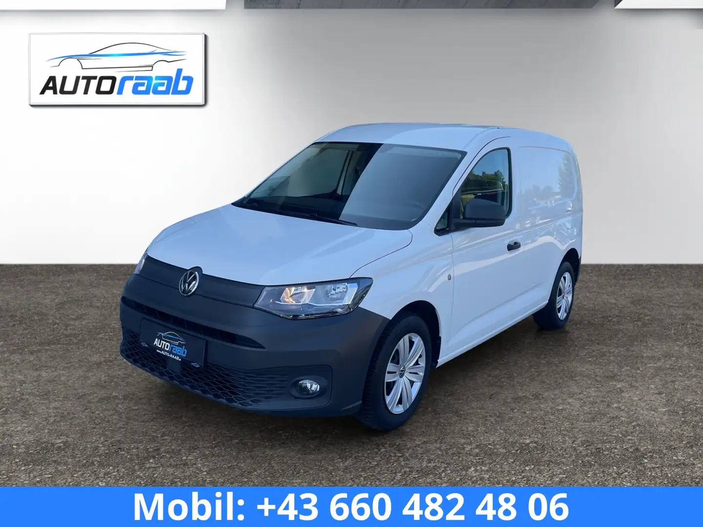 Volkswagen Caddy Kasten 2,0 TDI *SITZHZ*NAVI*KLIMA* Blanc - 1